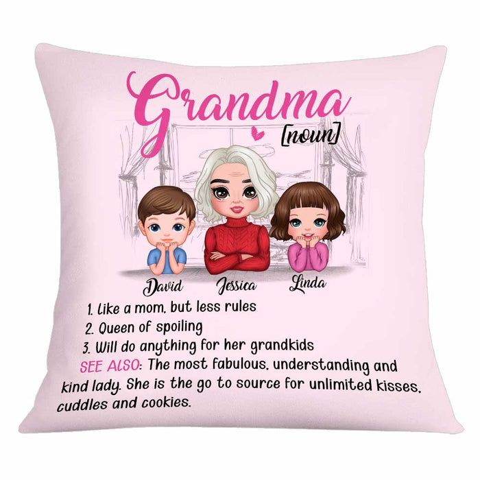 Personalized Cool Grandma Definition Pillow OB132 58O34 1