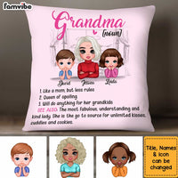Personalized Cool Grandma Definition Pillow OB132 58O34 thumb 1