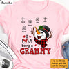 Personalized Grandma Snowman Shirt - Hoodie - Sweatshirt OB131 85O28 1