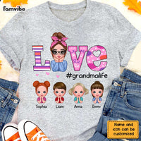 Personalized Love Grandma Life Shirt - Hoodie - Sweatshirt OB131 30O28 thumb 1