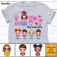 Personalized Love Grandma Life Shirt - Hoodie - Sweatshirt OB131 30O28 thumb 1