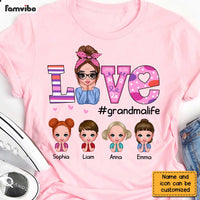 Personalized Love Grandma Life Shirt - Hoodie - Sweatshirt OB131 30O28 thumb 1
