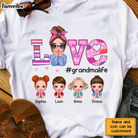 Personalized Love Grandma Life Shirt - Hoodie - Sweatshirt OB131 30O28 thumb 1