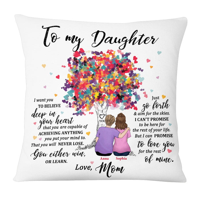 Personalized To My Daughter Pillow OB131 23O53 1