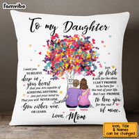 Personalized To My Daughter Pillow OB131 23O53 thumb 1