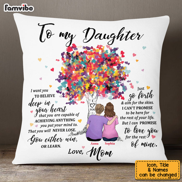 Personalized To My Daughter Pillow OB131 23O53 1