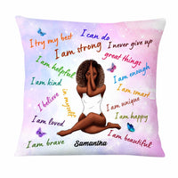 Personalized I Am Affirmation Pillow OB134 30O47 thumb 1
