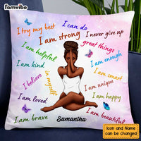 Personalized I Am Affirmation Pillow OB134 30O47 thumb 1