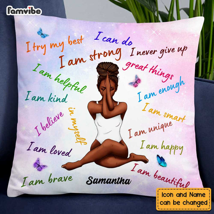 Personalized I Am Affirmation Pillow OB134 30O47 1