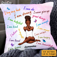 Personalized I Am Affirmation Pillow OB134 30O47 thumb 1
