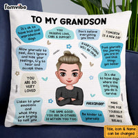 Personalized To Daughter Self Care Reminder Affirmations From Mom Pillow OB141 58O47 thumb 1