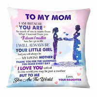 Personalized To My Mom Pillow OB143 30O67 thumb 1