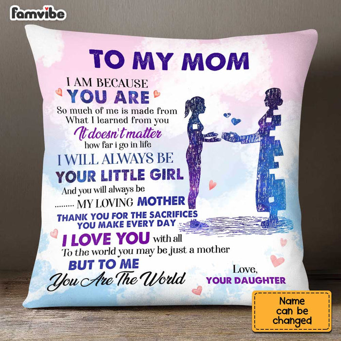 Personalized To My Mom Pillow OB143 30O67 1