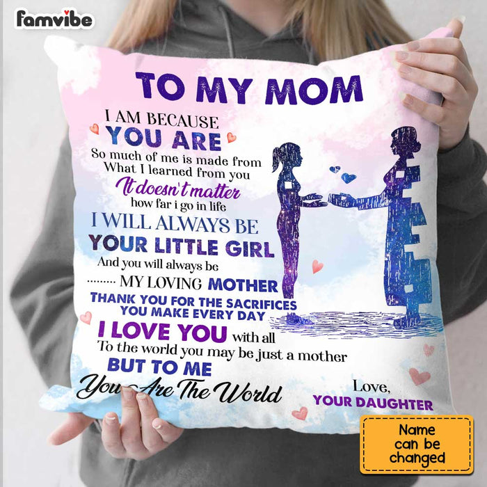 Personalized To My Mom Pillow OB143 30O67 1