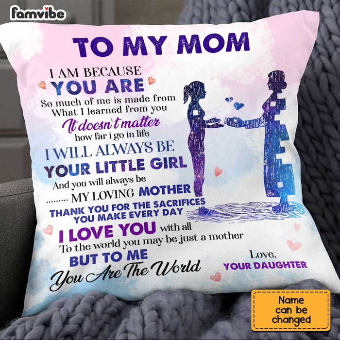 Personalized To My Mom Pillow OB143 30O67 1