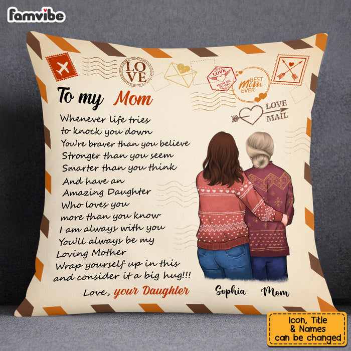 Personalized To My Mom Pillow OB152 36O53 1