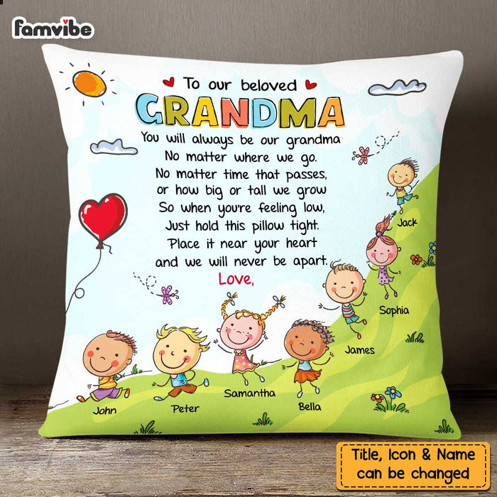 Personalized Grandma Pillow OB201 36O47 1