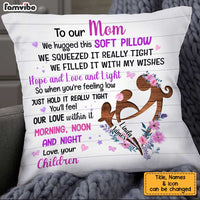Personalized To Mom Hug This Pillow OB144 30O34 thumb 1