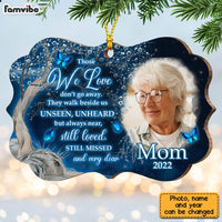 Personalized Memo Photo Mom Dad Sympathy Still Loved Still Missed Benelux Ornament OB144 23O28 thumb 1