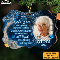 Personalized Memo Photo Mom Dad Sympathy Still Loved Still Missed Benelux Ornament OB144 23O28 thumb 1