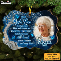 Personalized Memo Photo Mom Dad Sympathy Still Loved Still Missed Benelux Ornament OB144 23O28 thumb 1