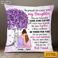 Personalized Proud Of My Daughter Pillow OB142 23O53 thumb 1