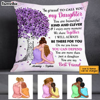 Personalized Proud Of My Daughter Pillow OB142 23O53 thumb 1