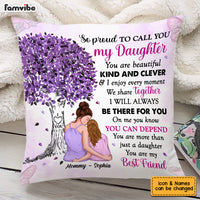 Personalized Proud Of My Daughter Pillow OB142 23O53 thumb 1