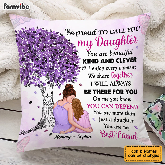 Personalized Proud Of My Daughter Pillow OB142 23O53 1