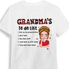 Personalized Christmas Grandma's To Do List Shirt - Hoodie - Sweatshirt OB143 23O67 1