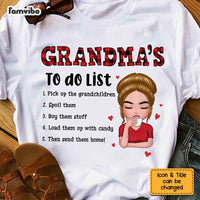 Personalized Christmas Grandma's To Do List Shirt - Hoodie - Sweatshirt OB143 23O67 thumb 1