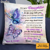 Personalized Butterfly Daughter Pillow OB152 85O34 1