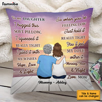 Personalized To My Daughter Hug This Pillow OB151 36O53 thumb 1