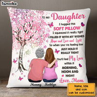 Personalized To My Daughter Tree Pillow OB152 32O28 thumb 1