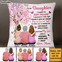 Personalized To My Daughter Tree Pillow OB152 32O28 thumb 1