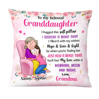 Personalized Granddaughter Hug This Pillow OB173 36O58 thumb 1