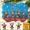 Pesonalized Nana's Little Reindeer Benelux Ornament OB172 36O34 1