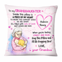 Personalized To my Granddaughter Pillow OB156 36O67 thumb 1