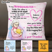 Personalized To my Granddaughter Pillow OB156 36O67 thumb 1
