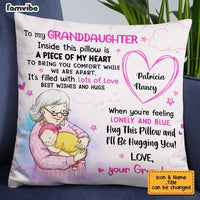 Personalized To my Granddaughter Pillow OB156 36O67 thumb 1