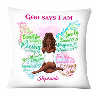 Personalized God Says Butterfly Sunflower Pillow OB151 32O67 thumb 1