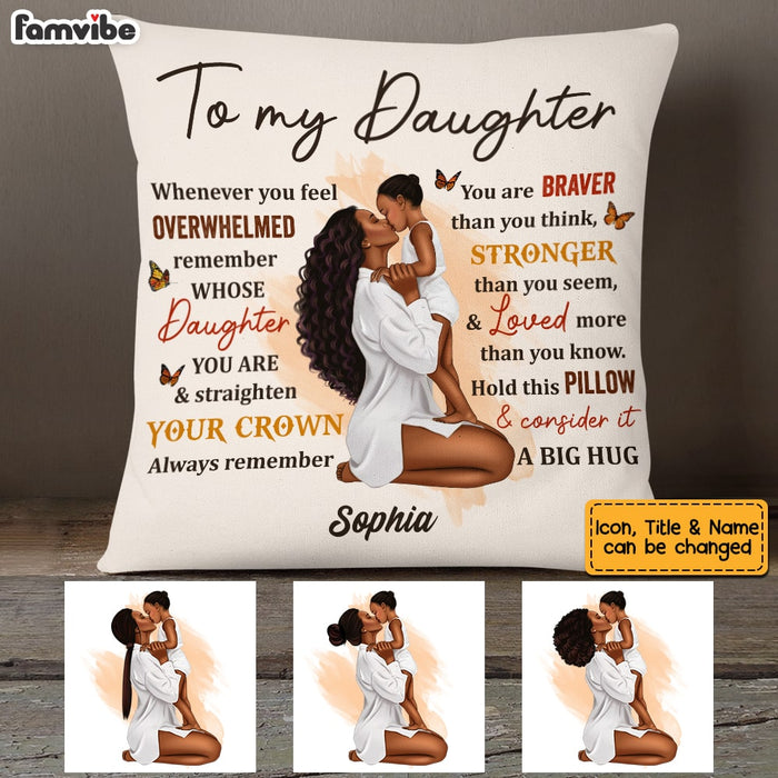 Personalized To My Daughter Pillow OB152 23O53 1