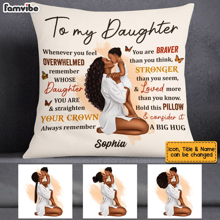 Personalized To My Daughter Pillow OB152 23O53 1
