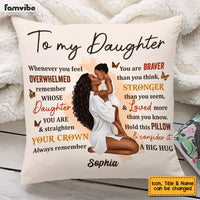 Personalized To My Daughter Pillow OB152 23O53 thumb 1