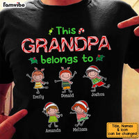 Personalized Grandpa Christmas Shirt - Hoodie - Sweatshirt OB193 36O34 thumb 1