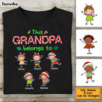 Personalized Grandpa Christmas Shirt - Hoodie - Sweatshirt OB193 36O34 thumb 1