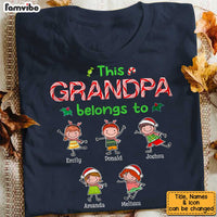 Personalized Grandpa Christmas Shirt - Hoodie - Sweatshirt OB193 36O34 thumb 1