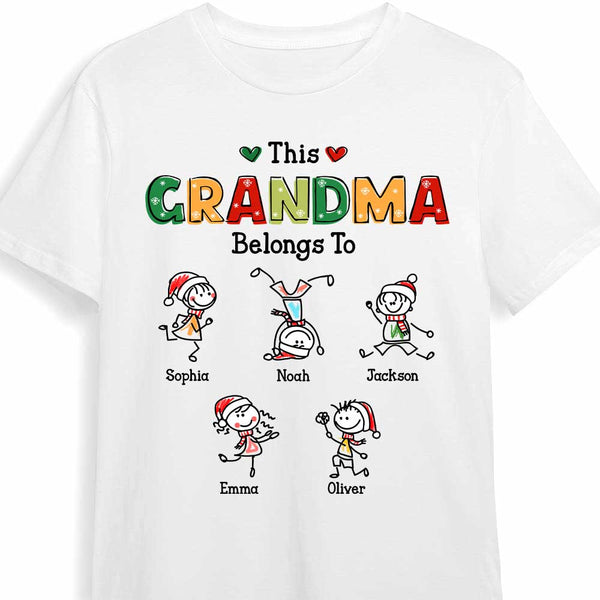 Custom Grammie Claus Christmas Sweatshirt And Hoodie, Personalized
