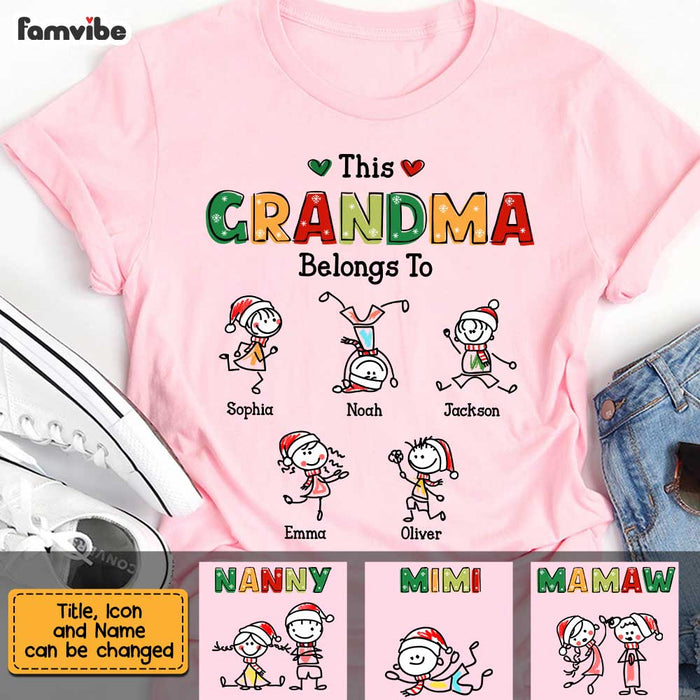 Personalized This Grandma Christmas Shirt - Hoodie - Sweatshirt OB183 36O47 1
