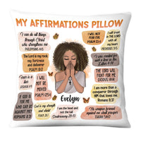 Personalized Christian Affirmations Pillow OB171 85O28 thumb 1